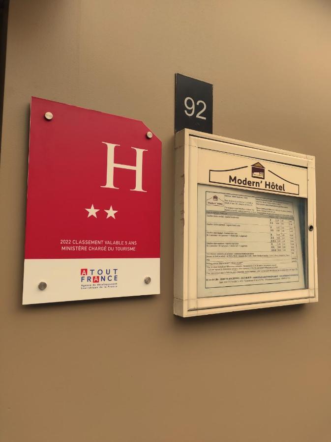 Modern'Hotel Valenciennes Eksteriør billede